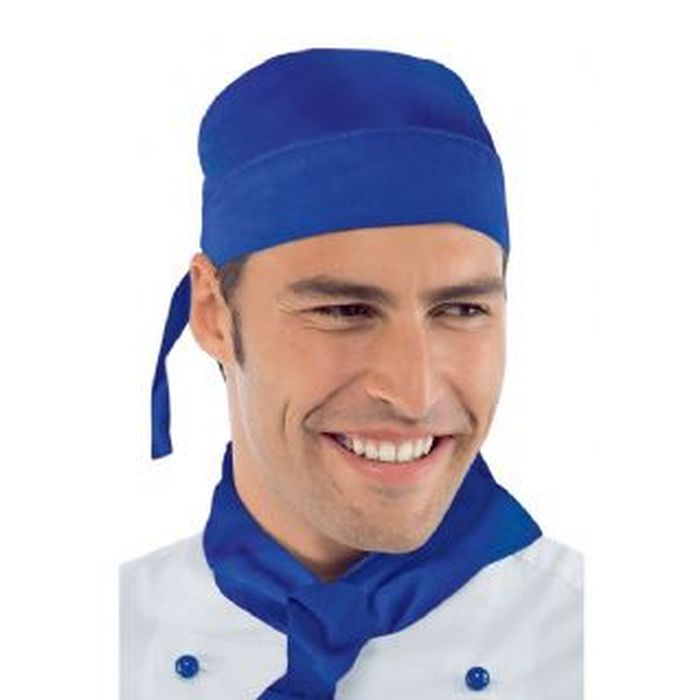 Bandana cuoco Blu cina