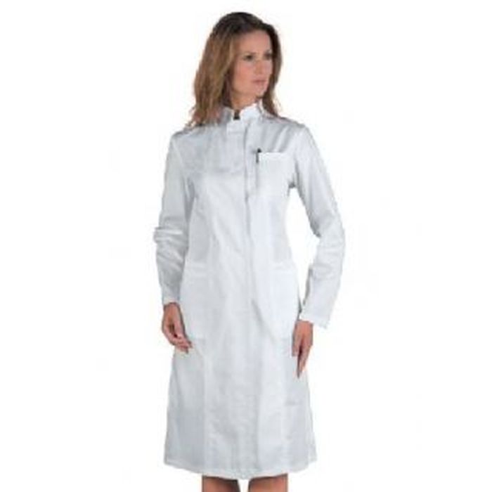 Camice Ponza, donna, bianco manica lunga