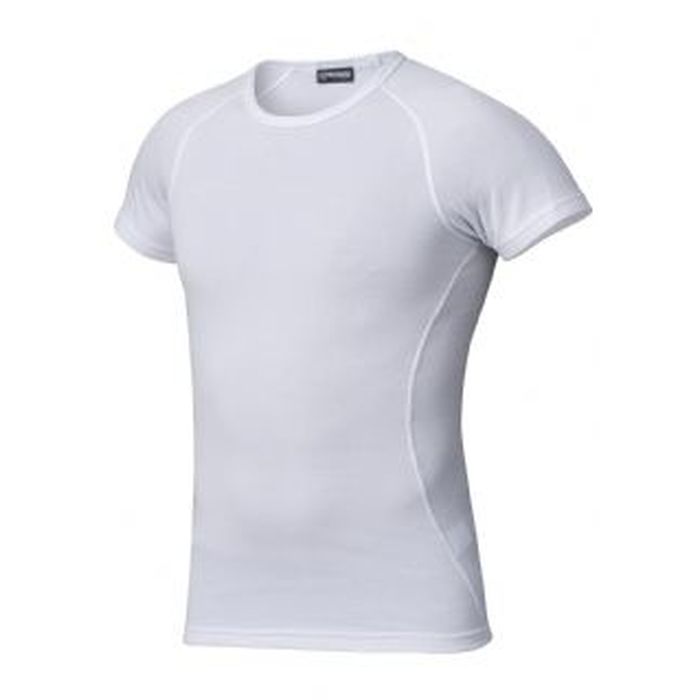 T-SHIRT ESTIVA  IN POLIPROPILENE  MEZZA MANICA  COLORE BIANCA