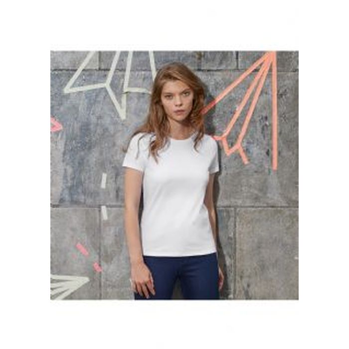 T-shirt donna,women-only,Bianca, manica corta, B&C