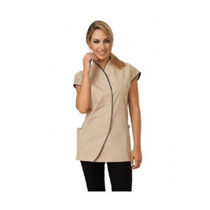 Casacca donna SCARLETT, Beige manica corta