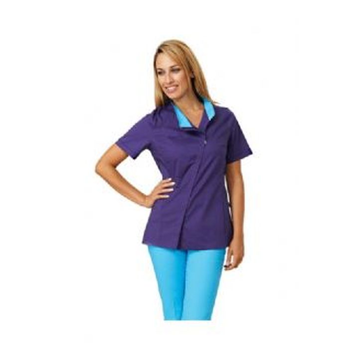 Casacca donna Cherry, Blu, Viola, Sangria, Verde salvia e Bianca modello EASYFIT, manica corta