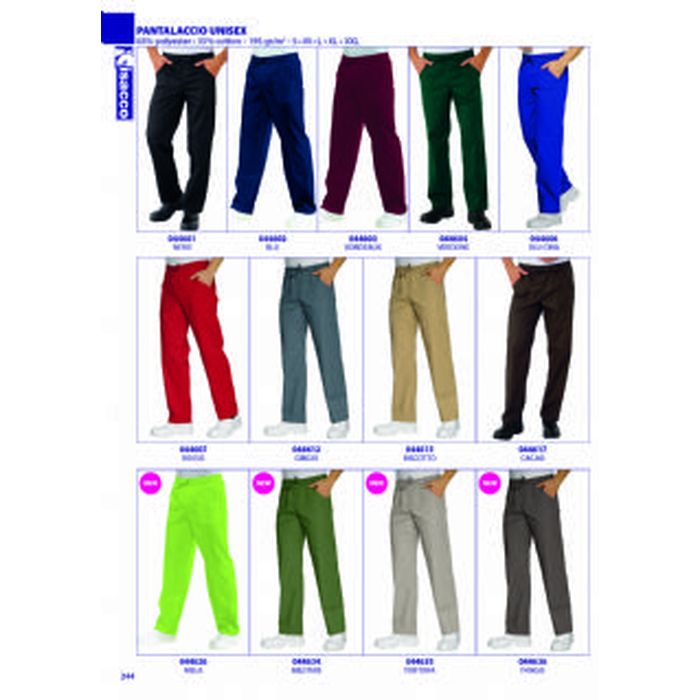 Pantalaccio monocolore, colori assortiti