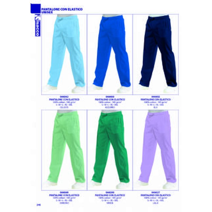 Pantalone con elastico, colori assortiti