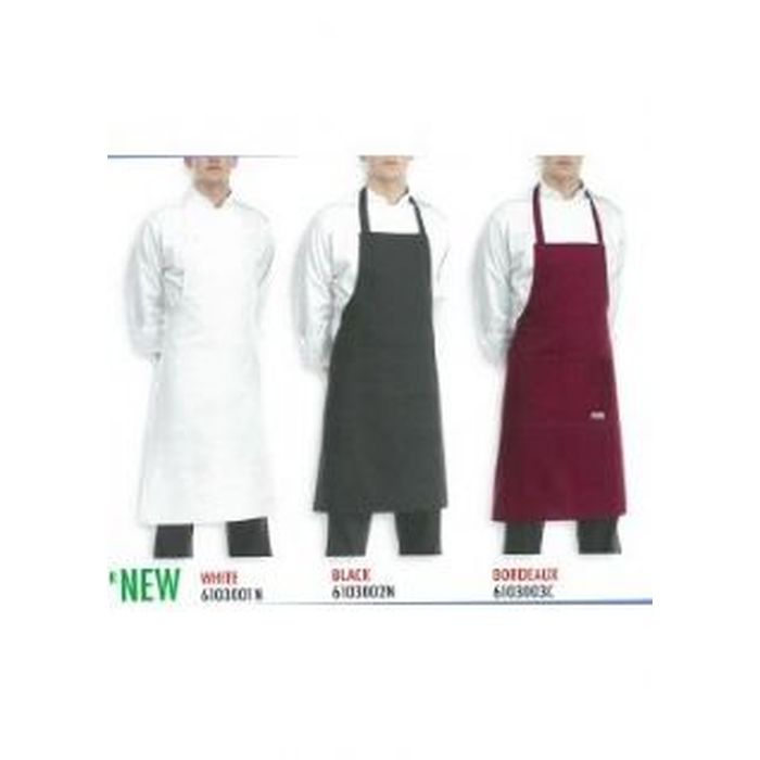 Grembiule Bip Apron con pettorina e tascone, mis. 90x70 cm.