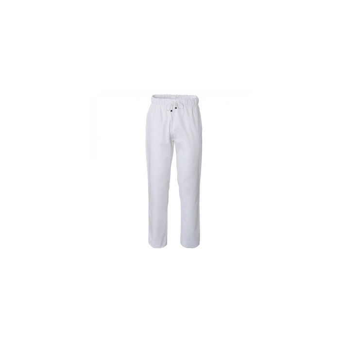 Pantalone  Giblor's bianco cotone Plutone